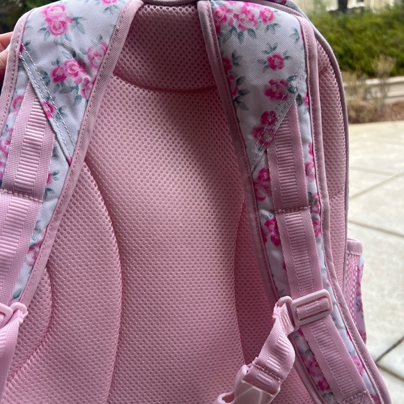 Love Shack Fancy X Pottery Barn Kids Floral Pink Kids Backpack - Picture 5 of 11